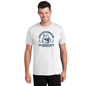 Chesterbrook Elementary Spirit Wear 2024 On-Demand-Adult Unisex Fan Favorite Premium Tee Navy Logo