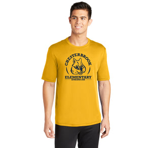 Chesterbrook Elementary Spirit Wear 2024 On-Demand-Adult Unisex Dri-Fit Shirt Navy Logo