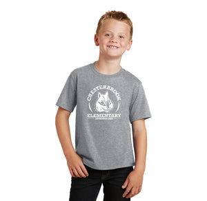 Chesterbrook Elementary Spirit Wear 2024 On-Demand-Youth Unisex Fan Favorite Premium Tee White Logo
