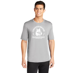 Chesterbrook Elementary Spirit Wear 2024 On-Demand-Adult Unisex Dri-Fit Shirt White Logo