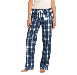 Adams Middle School Spirit Wear 2024-25 On Demand-District Womens Flannel Plaid Pant