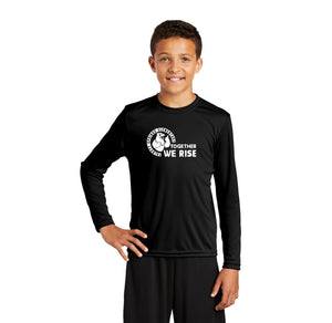 Talbott Springs Elementary Spirit Wear Store 2024 On-Demand-Youth Unisex Dri-Fit Long Sleeve Tee