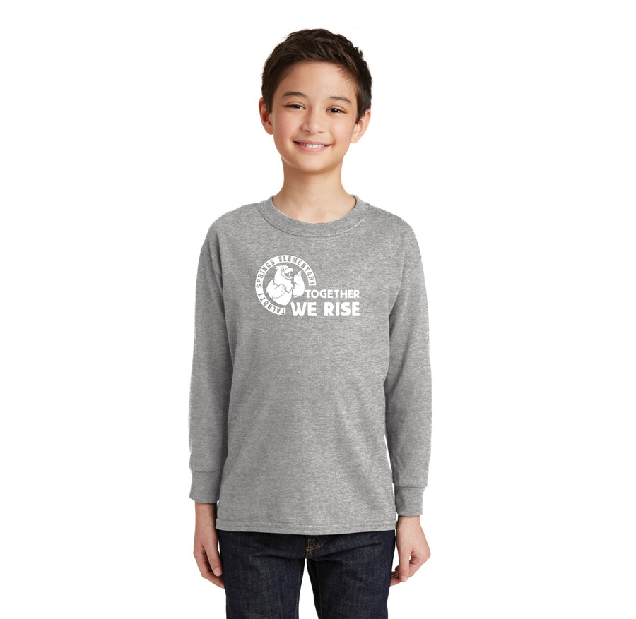 Talbott Springs Elementary Spirit Wear Store 2024 On-Demand-Youth Unisex Long Sleeve Tee