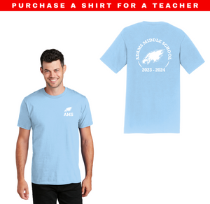 Adams Middle School Spring Spirit Wear 2024-PURCHASE A SHIRT FOR A TEACHER - Adult Unisex Fan Favorite Premium Tee