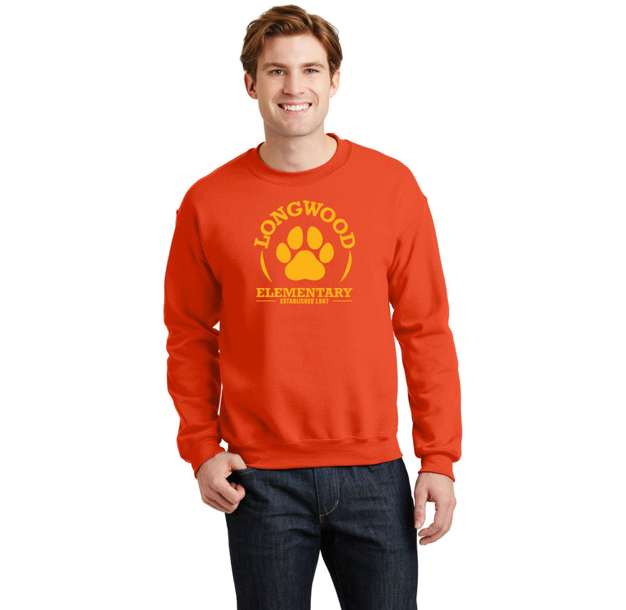 Longwood Elementary Spirit Wear Spring 2024 On-Demand-Adult Unisex Crewneck Sweatshirt