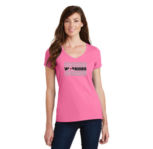 Thomas Prince Spirit Wear 2023-24 On-Demand-Womens Fan Favorite V-Neck Tee Warriors