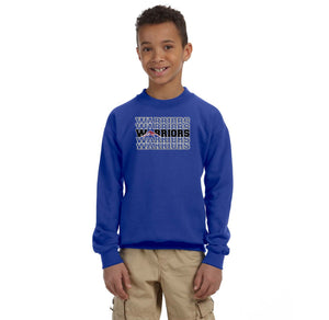 Thomas Prince Spirit Wear 2023-24 On-Demand-Youth Unisex Crewneck Sweatshirt Warriors