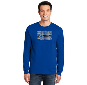 Thomas Prince Spirit Wear 2023-24 On-Demand-Adult Unisex Long Sleeve Tee Warriors