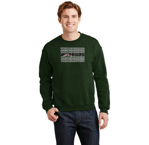 Thomas Prince Spirit Wear 2023-24 On-Demand-Adult Unisex Crewneck Sweatshirt Warriors