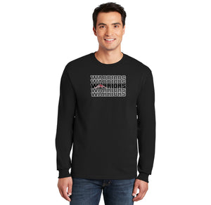 Thomas Prince Spirit Wear 2023-24 On-Demand-Adult Unisex Long Sleeve Tee Warriors