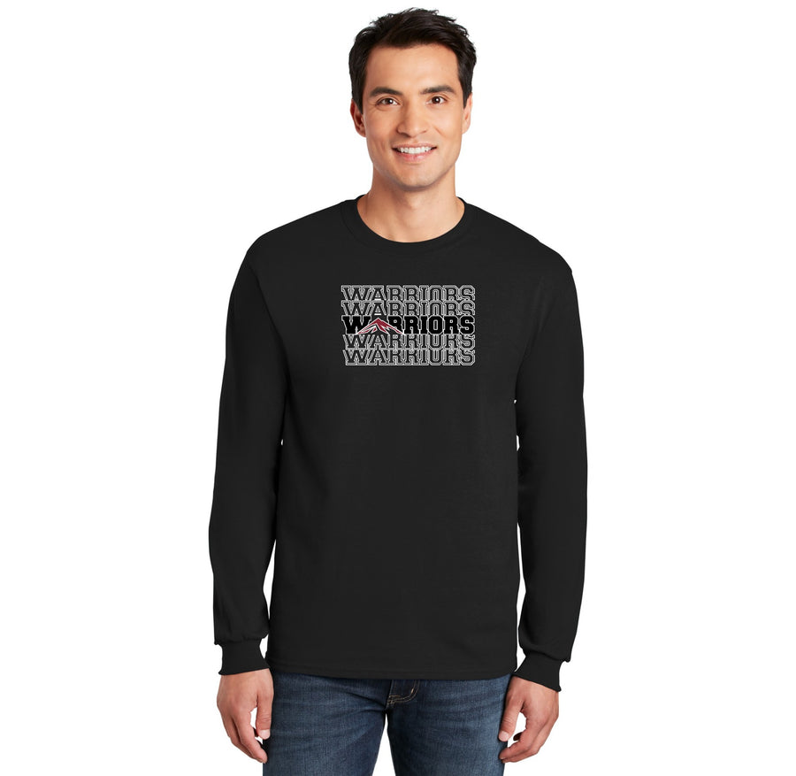 Thomas Prince Spirit Wear 2023-24 On-Demand-Adult Unisex Long Sleeve Tee Warriors