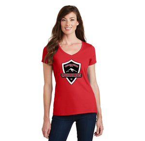 Thomas Prince Spirit Wear 2023-24 On-Demand-Womens Fan Favorite V-Neck Tee Shield