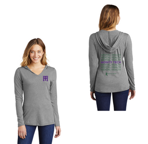 Montachusett Regional Vocational Technical School Mental Health Awareness 2024 On-Demand-Women's Premium Perfect Tri Long Sleeve Hoodie