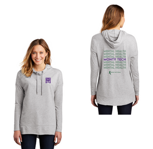 Montachusett Regional Vocational Technical School Mental Health Awareness 2024 On-Demand-Women's Premium Featherweight French Terry Hoodie