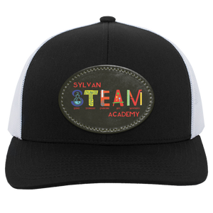 Sylvan STEAM Academy Spirit Wear 2024/25 On-Demand-104C Trucker Snap Back - Patch Oval Colorful Logo