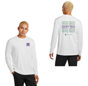 Montachusett Regional Vocational Technical School Mental Health Awareness 2024 On-Demand-Adult Unisex Dri-Fit Long Sleeve Tee