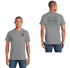 Montachusett Regional Vocational Technical School Mental Health Awareness 2024 On-Demand-Adult Unisex T-Shirt