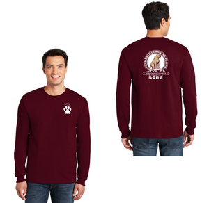 Palmdale Learning Plaza Spirit Wear 2024 On-Demand-Adult Unisex Long Sleeve Tee PLP Paw