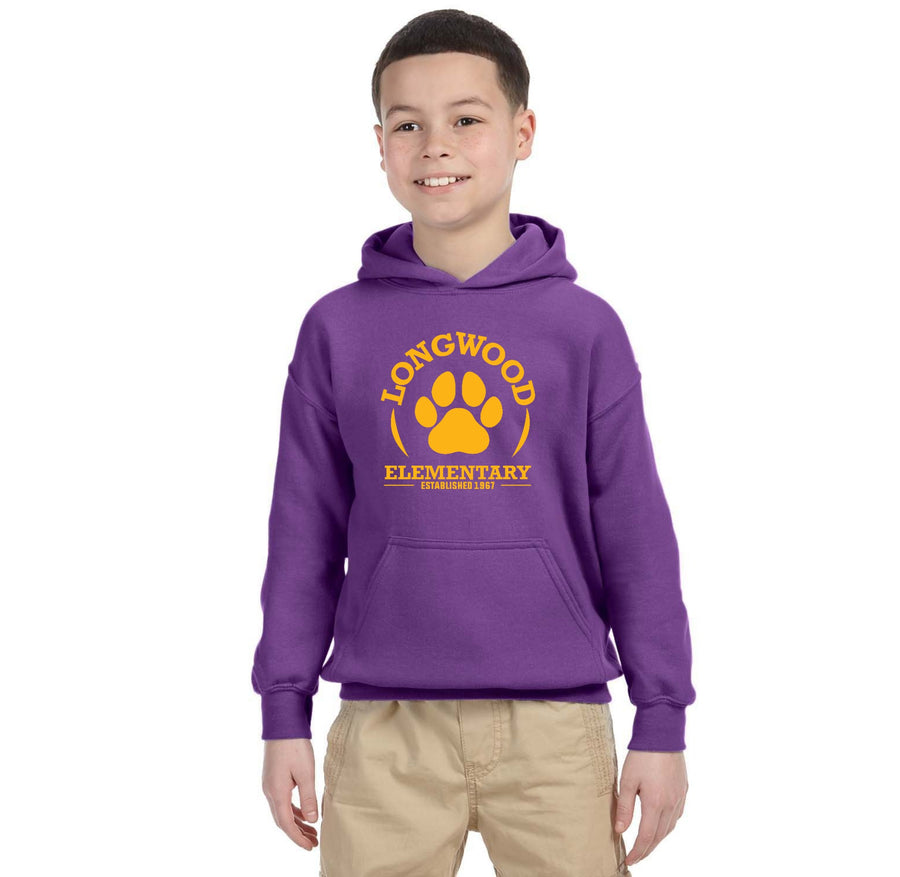 Longwood Elementary Spirit Wear Spring 2024 On-Demand-Youth Unisex Hoodie