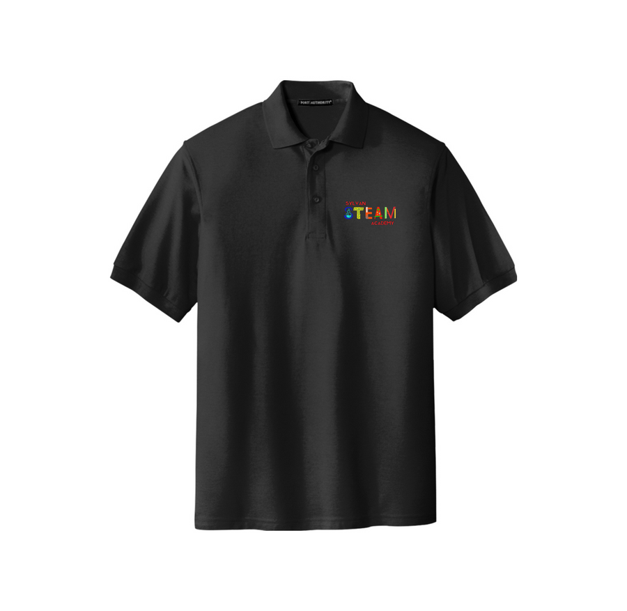 Sylvan STEAM Academy Spirit Wear 2024/25 On-Demand-Adult Unisex Polo On-Demand Colorful Logo