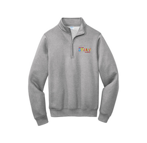 Sylvan STEAM Academy Spirit Wear 2024/25 On-Demand-Adult Unisex 1/4-Zip Pullover Sweatshirt On-Demand Colorful Logo