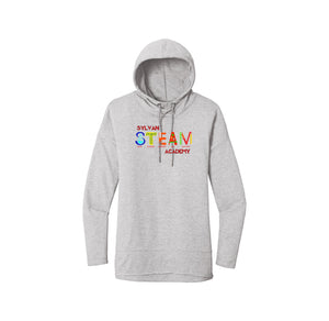 Sylvan STEAM Academy Spirit Wear 2024/25 On-Demand-Womens Premium Featherweight French Terry Hoodie On-Demand Colorful Logo