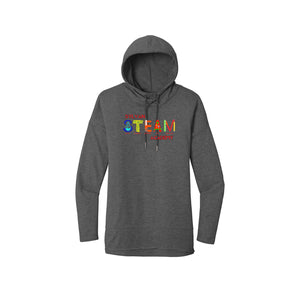 Sylvan STEAM Academy Spirit Wear 2024/25 On-Demand-Womens Premium Featherweight French Terry Hoodie On-Demand Colorful Logo