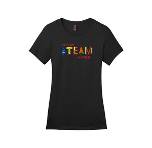 Sylvan STEAM Academy Spirit Wear 2024/25 On-Demand-Womens Premium Tee On-Demand Colorful Logo