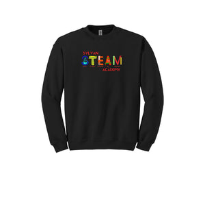 Sylvan STEAM Academy Spirit Wear 2024/25 On-Demand-Adult Unisex Crewneck Sweatshirt On-Demand Colorful Logo