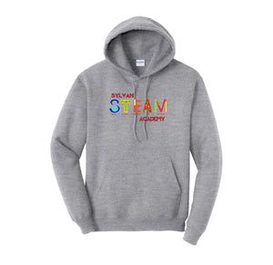 Sylvan STEAM Academy Spirit Wear 2024/25 On-Demand-Adult Unisex Hoodie On-Demand Colorful Logo