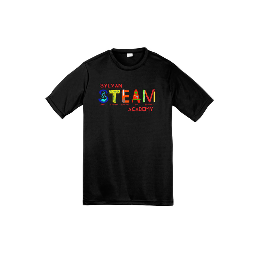 Sylvan STEAM Academy Spirit Wear 2024/25 On-Demand-Youth Unisex Dri-Fit Shirt On-Demand Colorful Logo