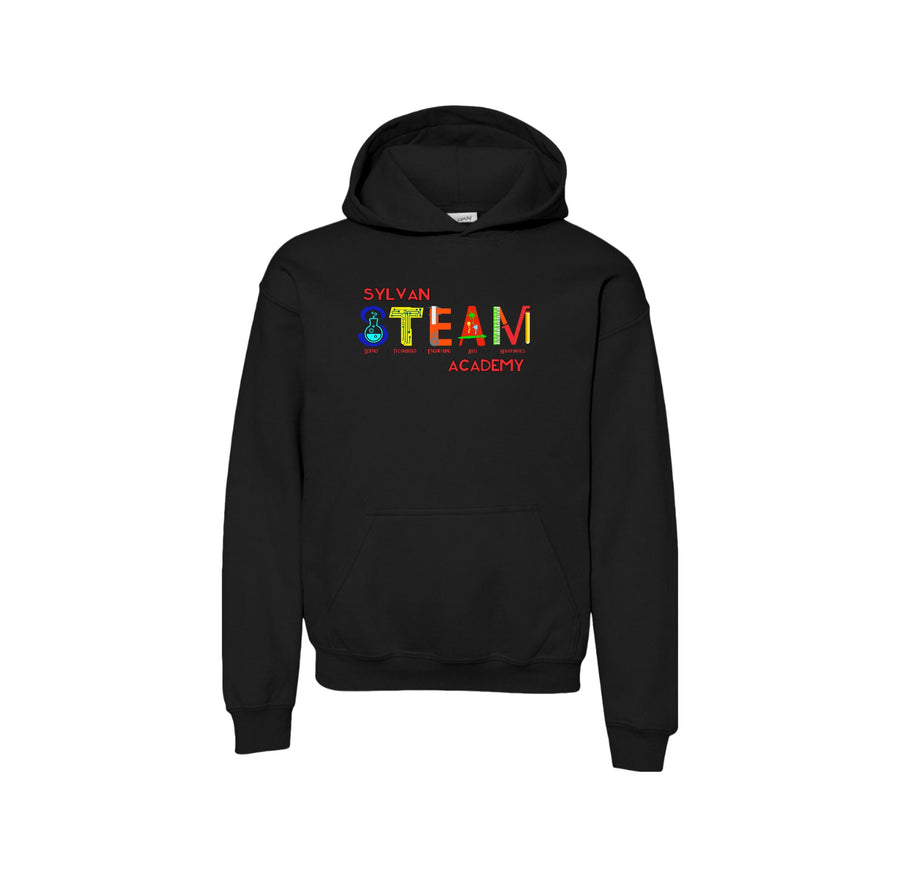 Sylvan STEAM Academy Spirit Wear 2024/25 On-Demand-Youth Unisex Hoodie On-Demand Colorful Logo