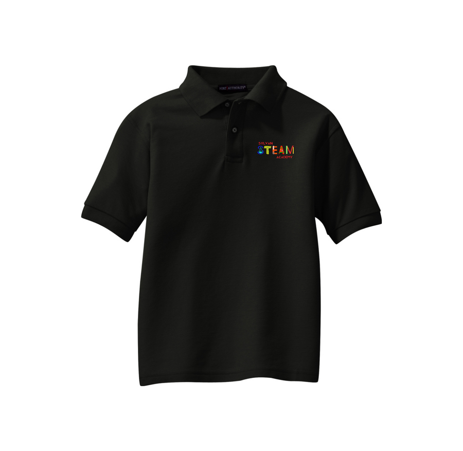 Sylvan STEAM Academy Spirit Wear 2024/25 On-Demand-Youth Unisex Polo On-Demand Colorful Logo