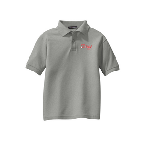 Sylvan STEAM Academy Spirit Wear 2024/25 On-Demand-Youth Unisex Polo On-Demand Red Logo