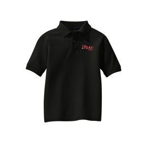 Sylvan STEAM Academy Spirit Wear 2024/25 On-Demand-Youth Unisex Polo On-Demand Red Logo