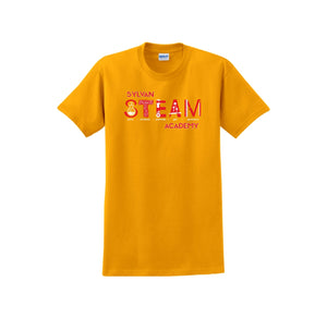 Sylvan STEAM Academy Spirit Wear 2024/25 On-Demand-Adult Unisex T-Shirt On-Demand Red Logo