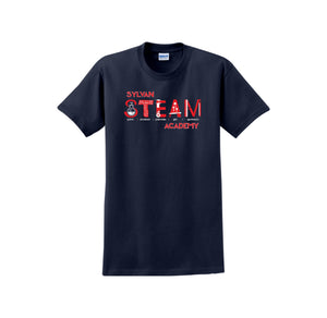 Sylvan STEAM Academy Spirit Wear 2024/25 On-Demand-Adult Unisex T-Shirt On-Demand Red Logo