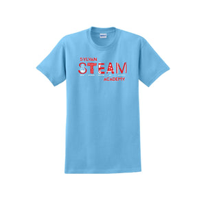 Sylvan STEAM Academy Spirit Wear 2024/25 On-Demand-Adult Unisex T-Shirt On-Demand Red Logo