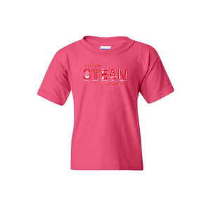 Sylvan STEAM Academy Spirit Wear 2024/25 On-Demand-Youth Unisex T-Shirt On-Demand Red Logo