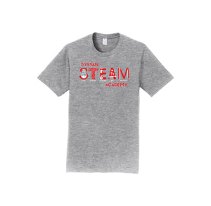 Sylvan STEAM Academy Spirit Wear 2024/25 On-Demand-Adult Unisex Fan Favorite Premium Tee On-Demand Red Logo