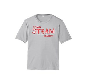 Sylvan STEAM Academy Spirit Wear 2024/25 On-Demand-Adult Unisex Dri-Fit Shirt On-Demand Red Logo