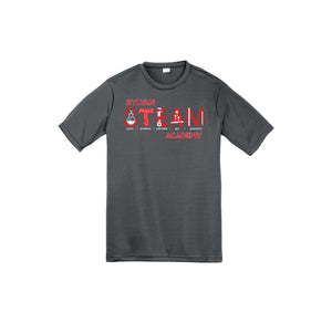 Sylvan STEAM Academy Spirit Wear 2024/25 On-Demand-Youth Unisex Dri-Fit Shirt On-Demand Red Logo