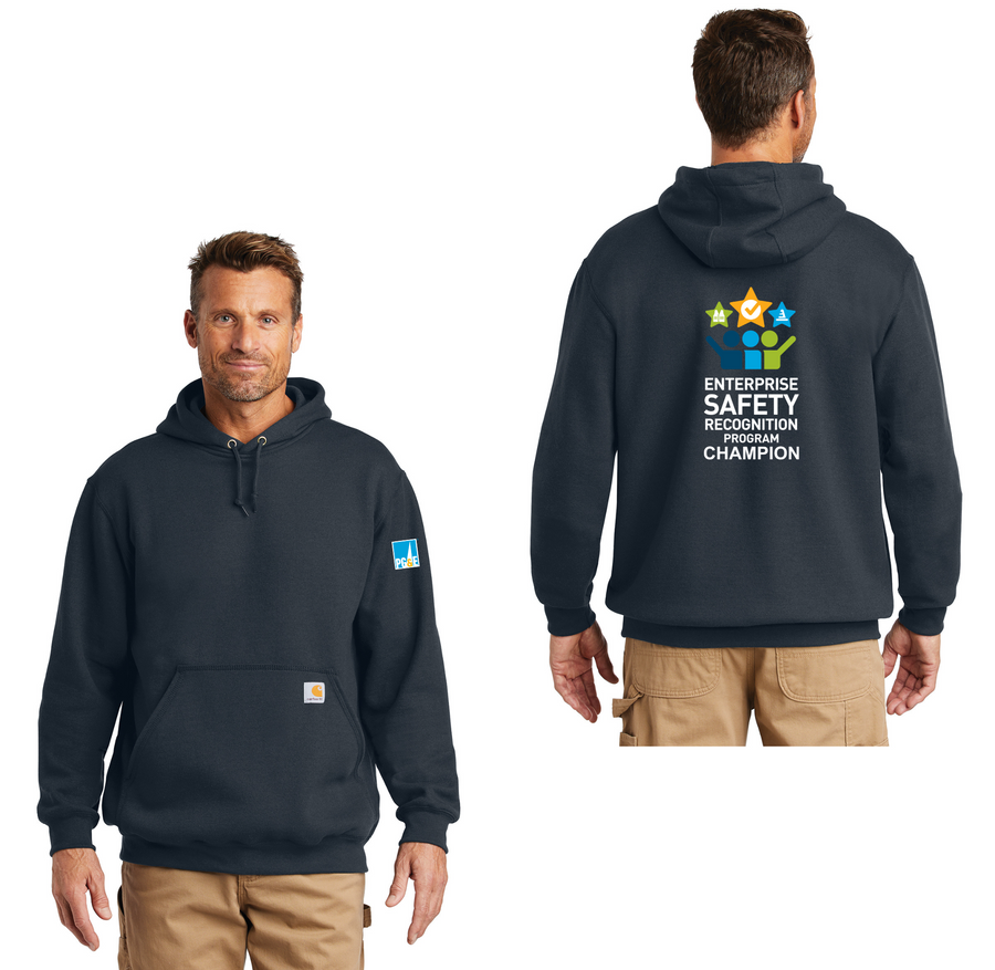 PG&E’s ESRP Swag Store 2024 On-Demand-Carhartt Midweight Hooded Sweatshirt