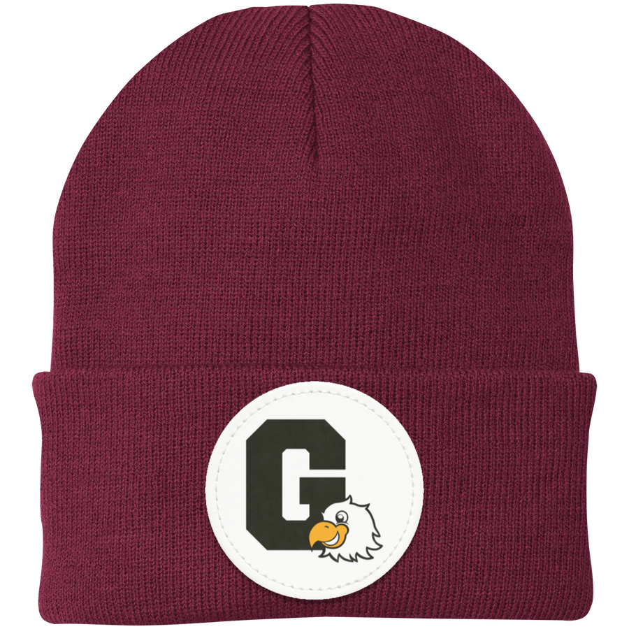 Greenbrook-CP90 Knit Cap - Circle Patch G Logo