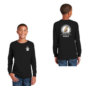 Palmdale Learning Plaza Spirit Wear 2024 On-Demand-Youth Unisex Long Sleeve Tee PLP Paw