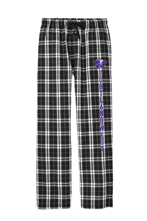 Portland West Middle School Spirit Wear 2023/24 On-Demand-District Flannel Plaid Pant