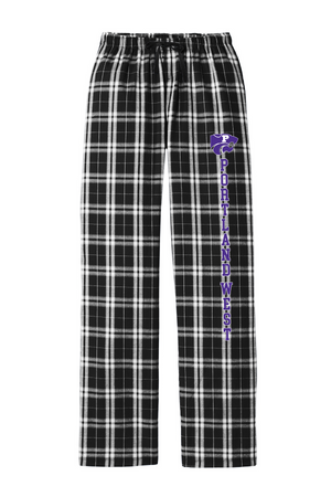 Portland West Middle School Spirit Wear 2023/24 On-Demand-District Women's Flannel Plaid Pant