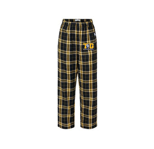 Twin Groves-Boxercraft Youth Flannel Pants TG Logo