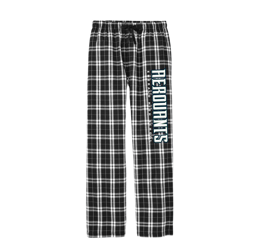 Emerald High School Spirit Wear 2024/25 On-Demand-District Flannel Plaid Pant AEROUANTS