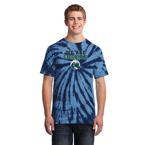 Emerald High School Spirit Wear 2024/25 On-Demand-Adult Unisex Tie-Dye Shirt WE ARE EMERALD